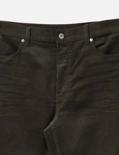 Embroidered Corduroy Flare Pants view 17