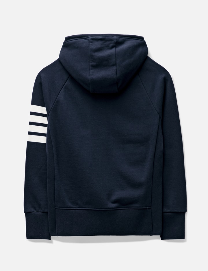 Thom Browne 4-Bar Zip-Up Hoodie