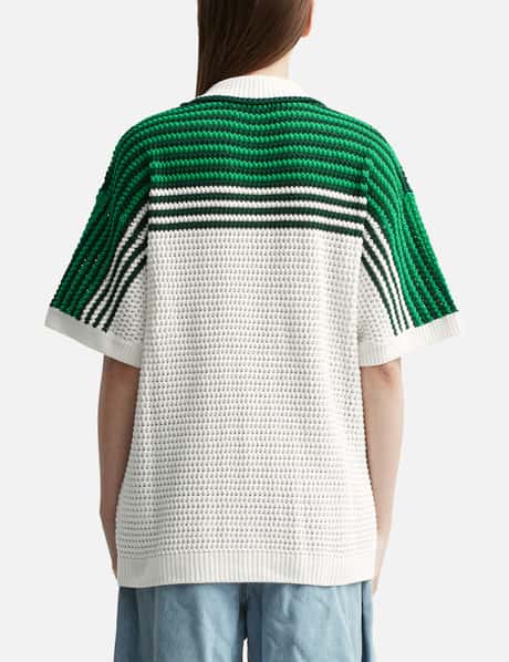 Hand Crocheted LV Pocket T-Shirt - Ready-to-Wear