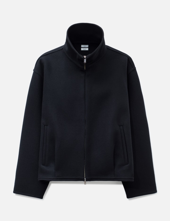 Yoke Wool Cashmere Balloon Silhouette Blouson