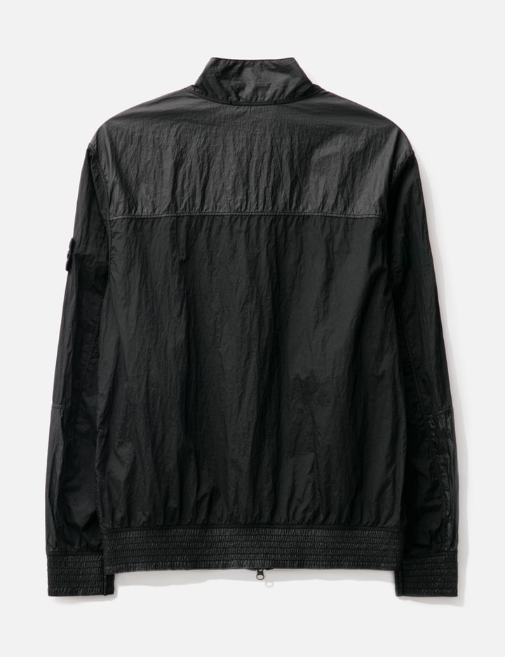 Shop Stone Island Nylon Metal Watro-tc In Econyl® Regenerated Nylon Blouson In Black