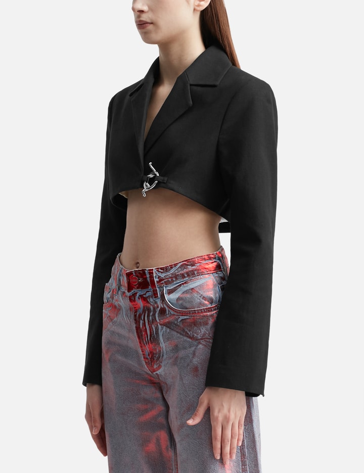 SUITING CROPPED BLAZER Placeholder Image