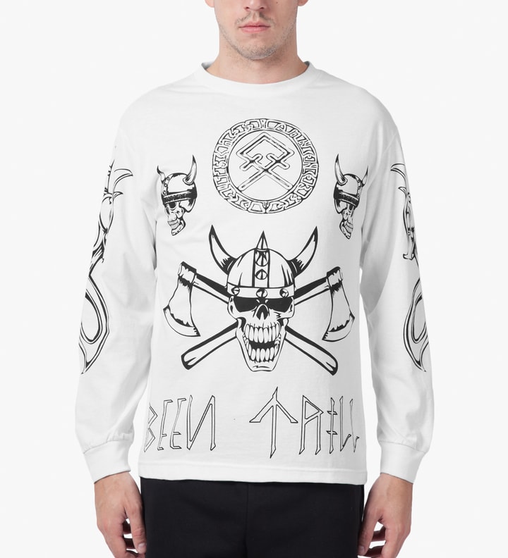 White Viking L/S T-Shirt Placeholder Image