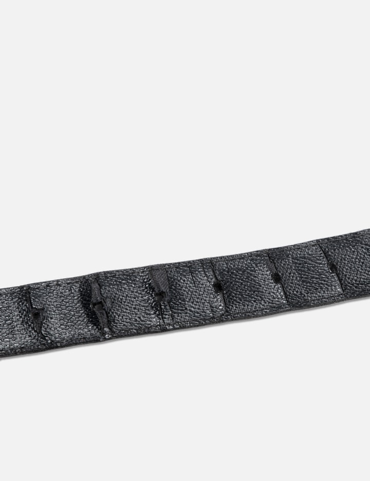 Pre-owned Louis Vuitton Damier Graphite Belt In Brown