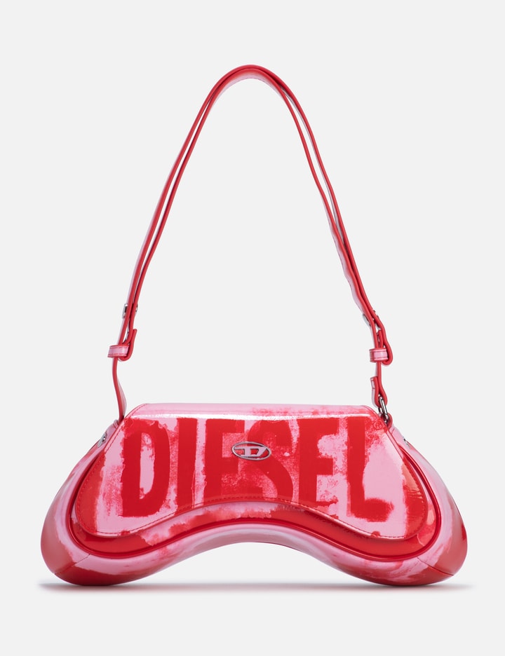 Diesel Play Crossbody Bag In Red