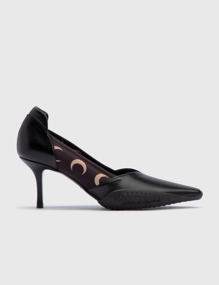 Rubber Outsole Leather Pumps Placeholder Image