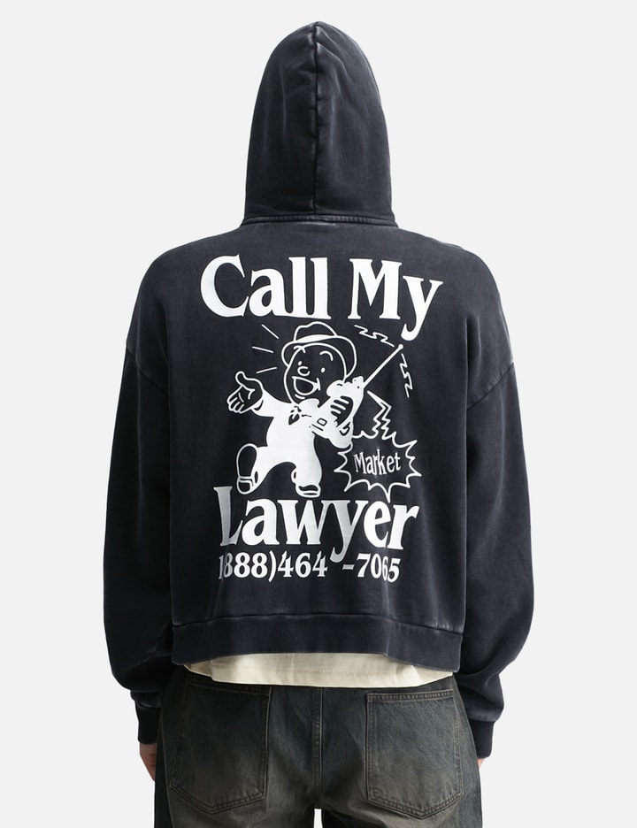 Market Walking And Talking Lawyer Hoodie
