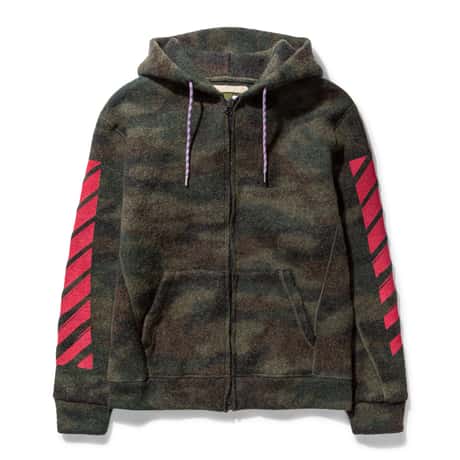 Off-White Off white Camo Hooded jacket