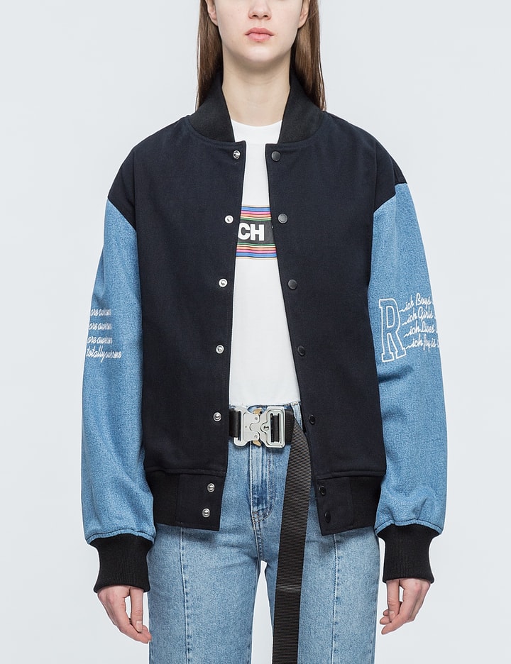 Embroidered International Varsity Jacket Placeholder Image