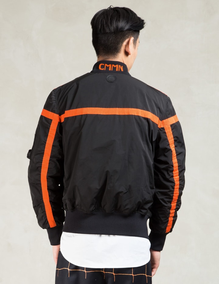 Black/orange Bomber Jacket Placeholder Image