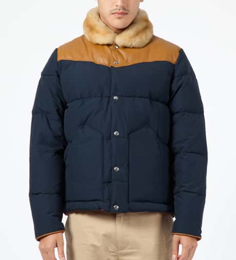 Penfield Winter Jacket Penfield Navy Rockwool Down Insulated