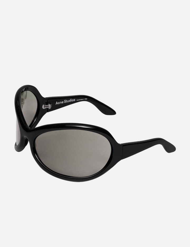 Shop Acne Studios Frame Sunglasses In Black