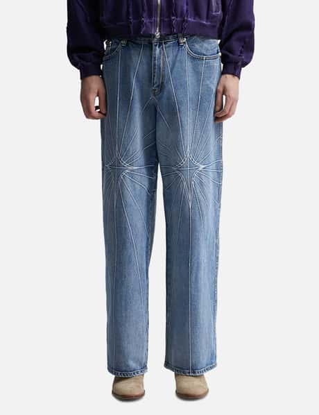 THUG CLUB - Chain Stitch Denim Pants | HBX - Globally  