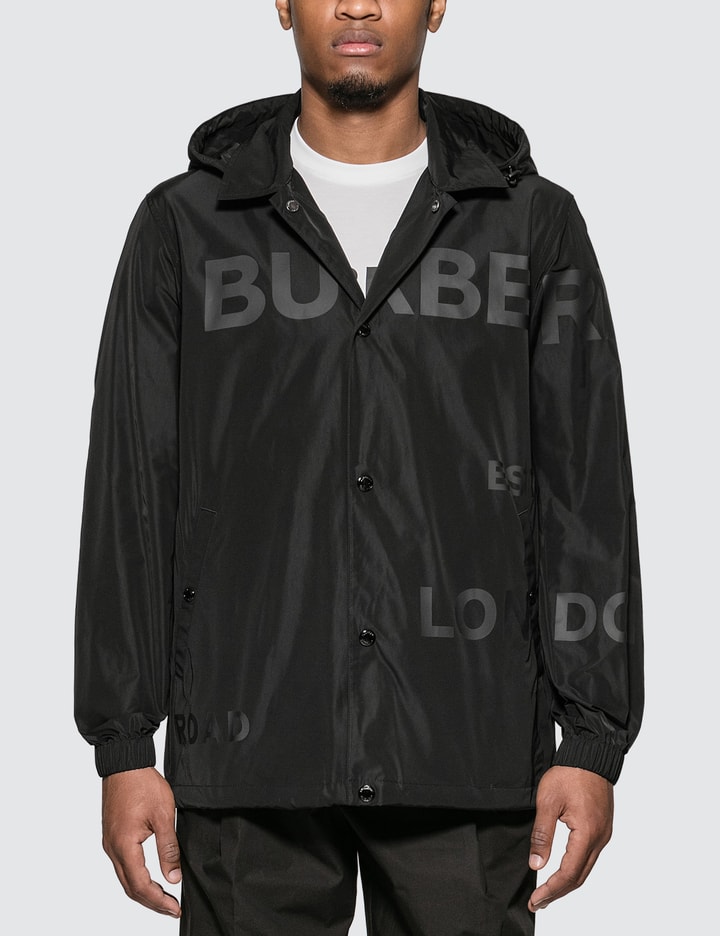 Horseferry Print Jacket With Removable Hood Placeholder Image