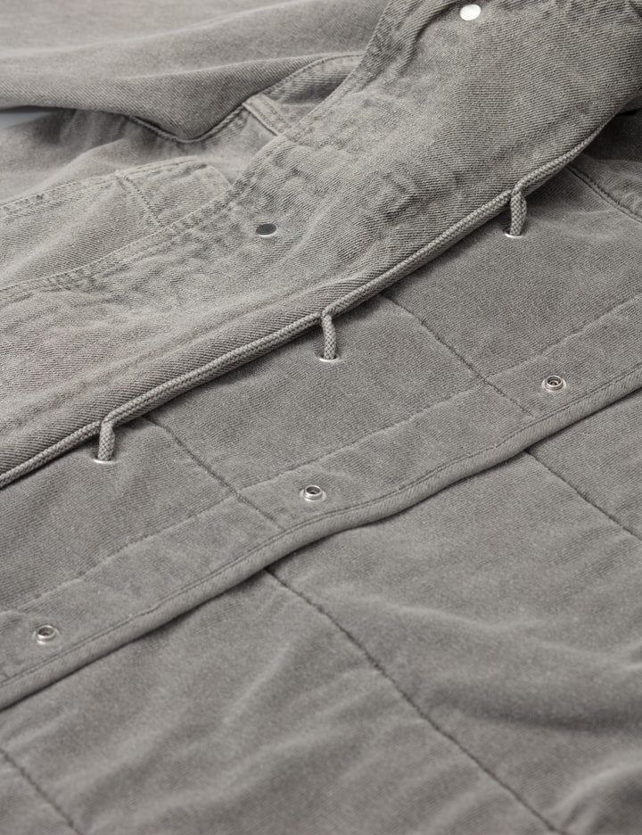 Stone Island Mineral Dyed Cotton Gabardine-TC Jacket With Removable Vest