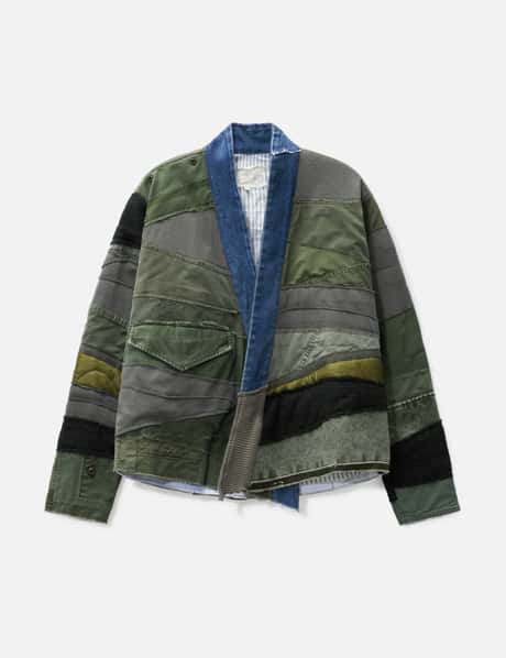 GREG LAUREN Mixed Army Cropped GL1