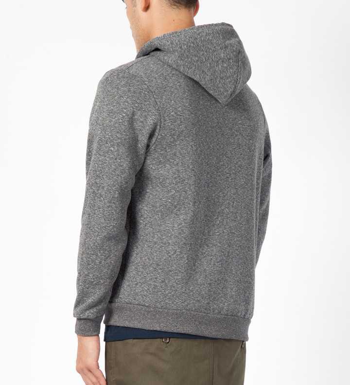 Speckled Heather Grey NY Zip Hoodie Placeholder Image