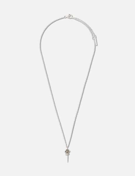 Sword Pendant Oxidised Necklace view 7