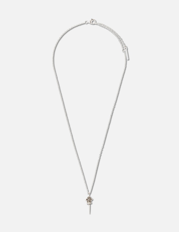 MIDNIGHTFACTORY Sword Pendant Oxidised Necklace