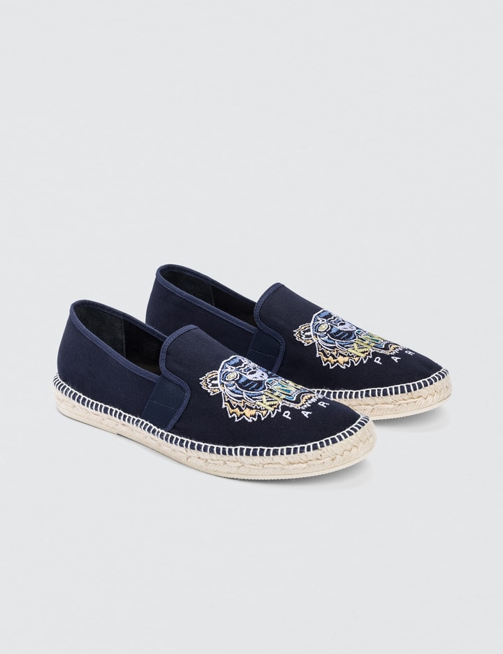 Canvas Tiger Slit On Espadrille Placeholder Image