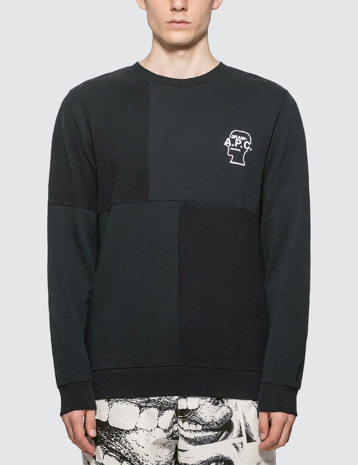 A.P.C. x Brain Dead Fabric Block Sweatshirt Placeholder Image