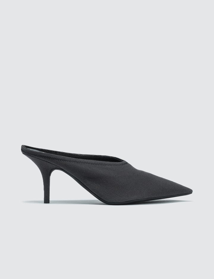 Women's Mule Pump In Stretch Canavs 70mm Placeholder Image