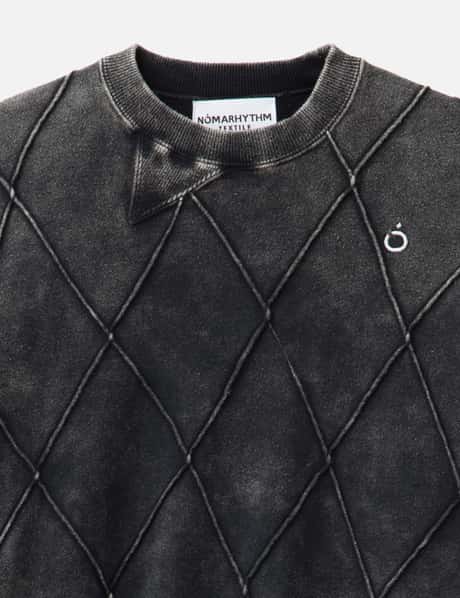 Hand Dye Diamond Twist Sweat view 17