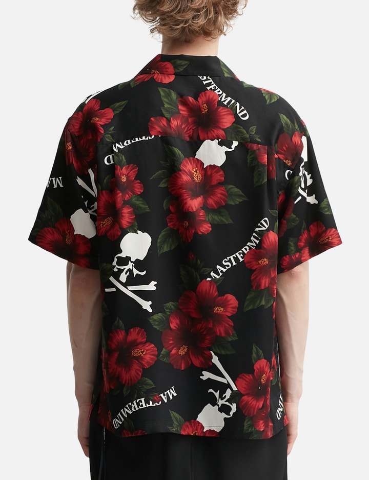 マスターマインド・ワールド Hibiscus Washable Silk SS Shirt