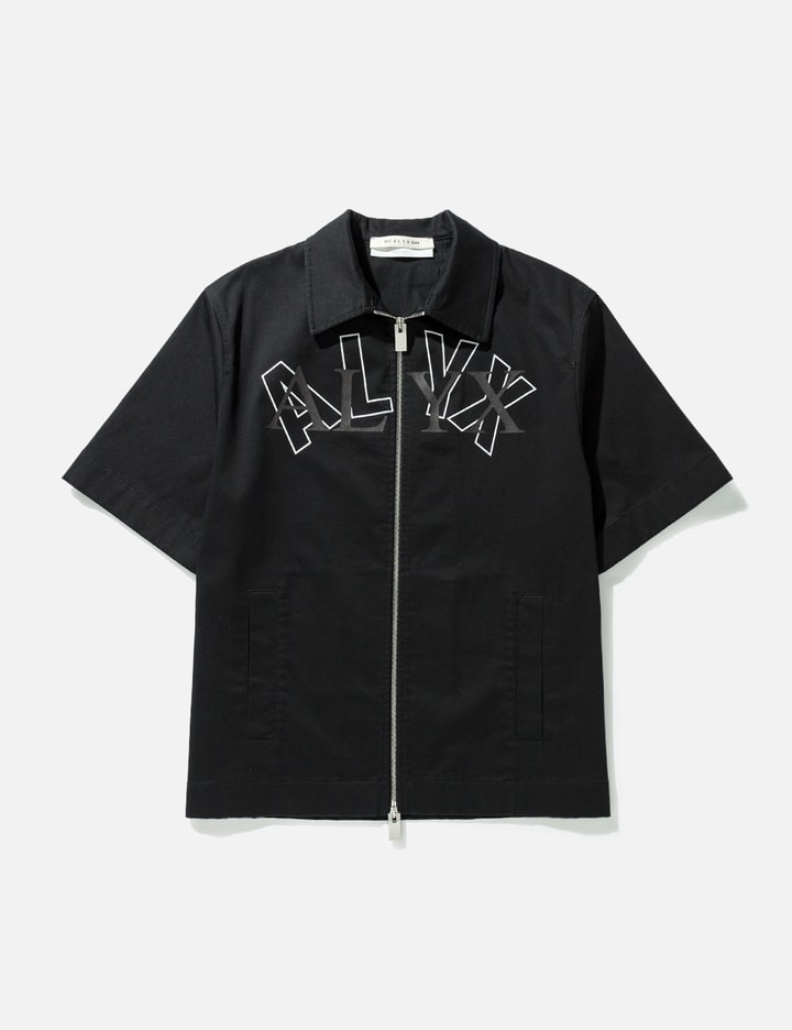 LOGO S/S ZIP SHIRT Placeholder Image