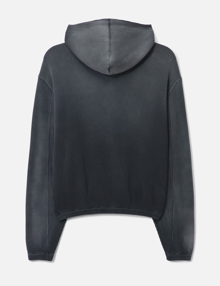Bee Sun Faded Waffle Zip Up Hoodie Placeholder Image