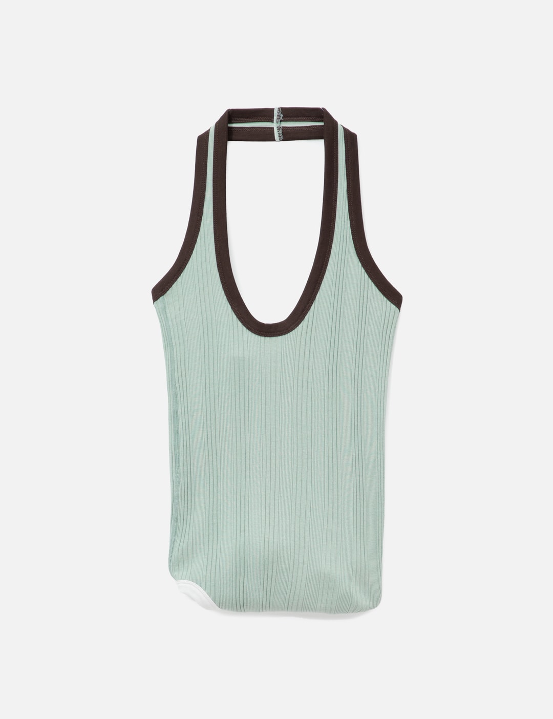 Double-End Suvin Compact Rib Tank Top view 18