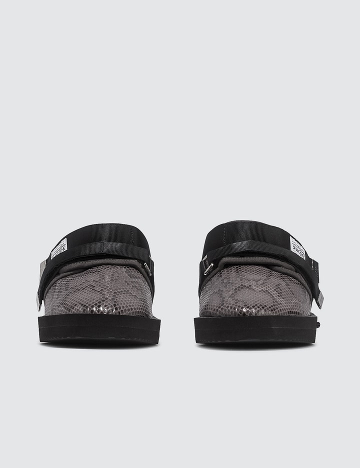 Snake-Effect Velcro Sandals Placeholder Image