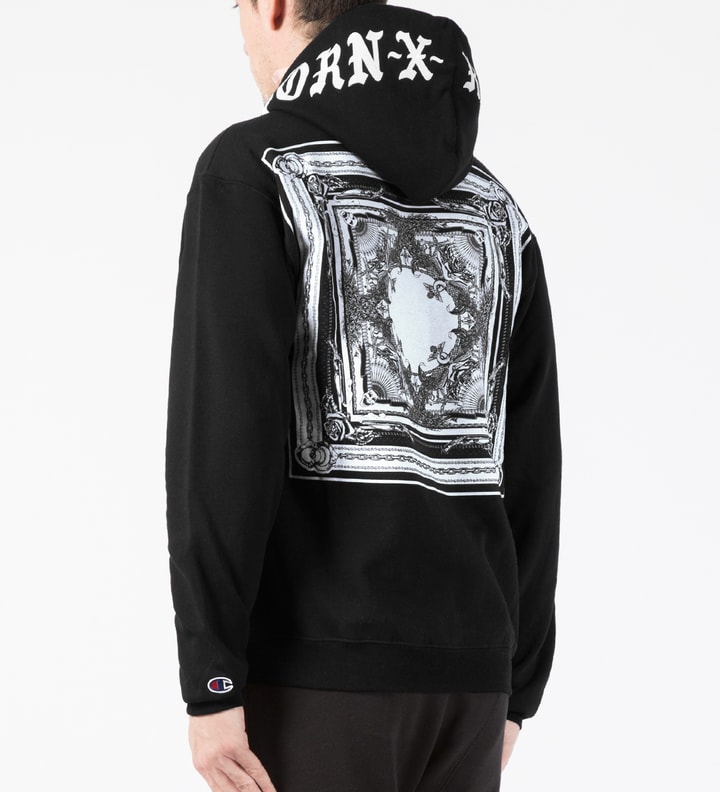 Black BXR Flag Pullover Hoodie Placeholder Image