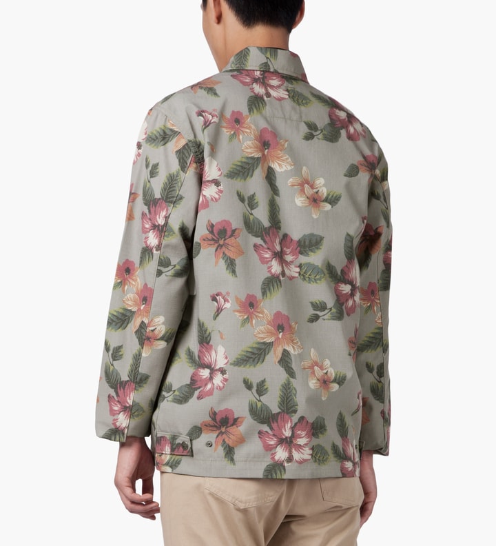 Khaki Vintage Flower Coach Jacket Placeholder Image