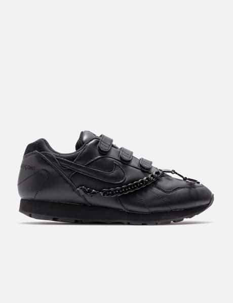 Nike COMME DES GARÇONS X NIKE LEATHER SNEAKERS