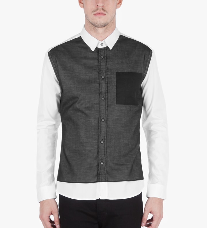 White Summer Grunge Shirt Placeholder Image