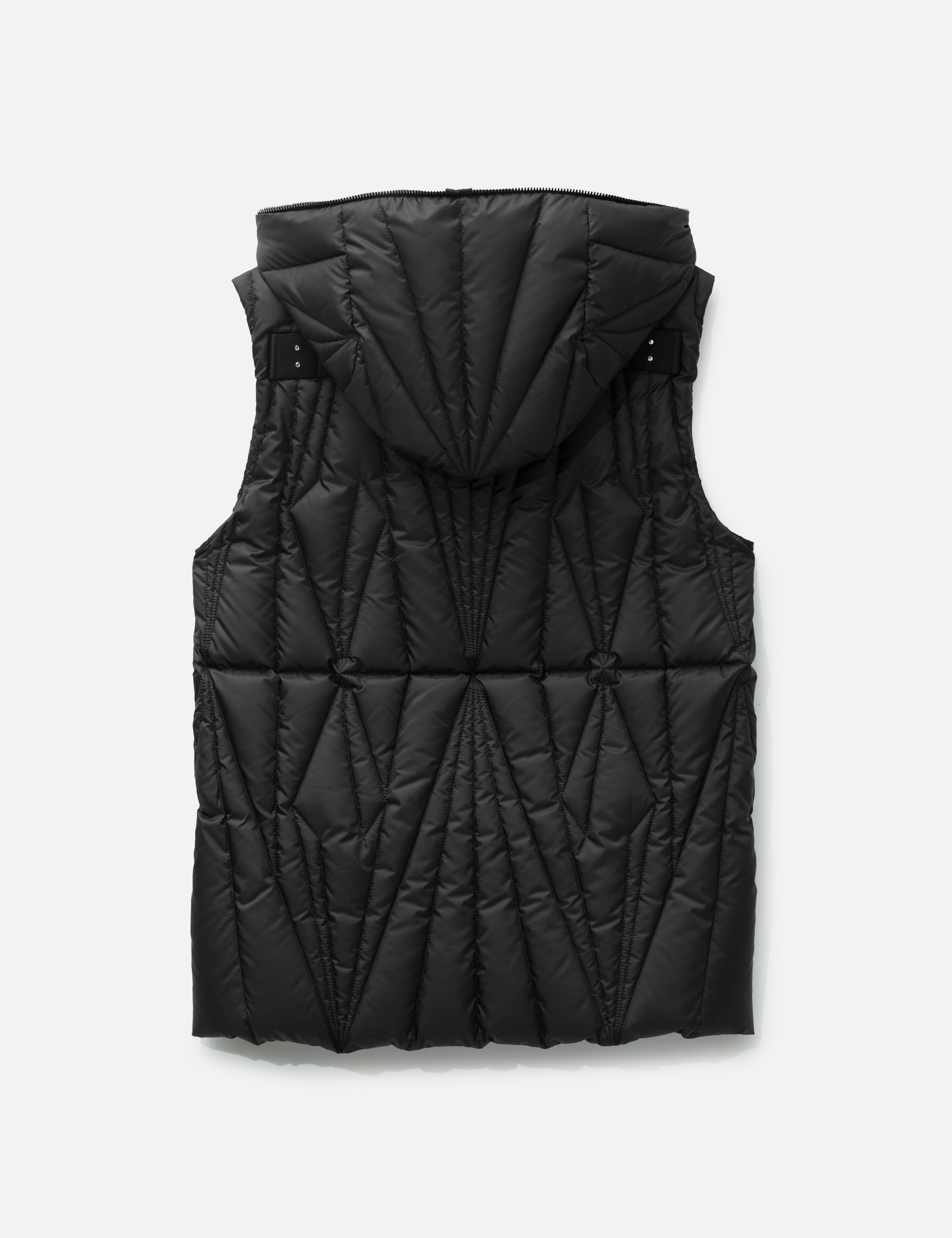 Moncler + Rick Owens Geocamo Ziplock Hooded Down Gilet view 17