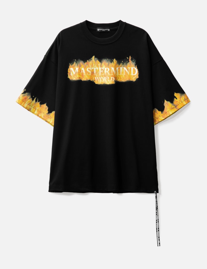 Oversized Fire Short Sleeve T-shirt Placeholder Image