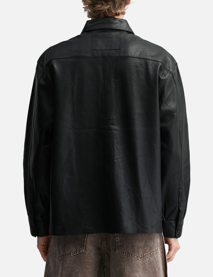 Beach Brains Float Overshirt In Black