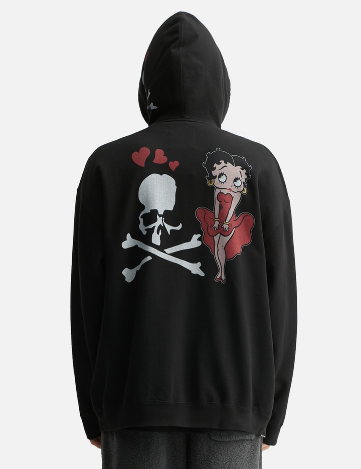 Mastermind World x X Betty Boop Boxy Zip-up Hoodie Placeholder Image