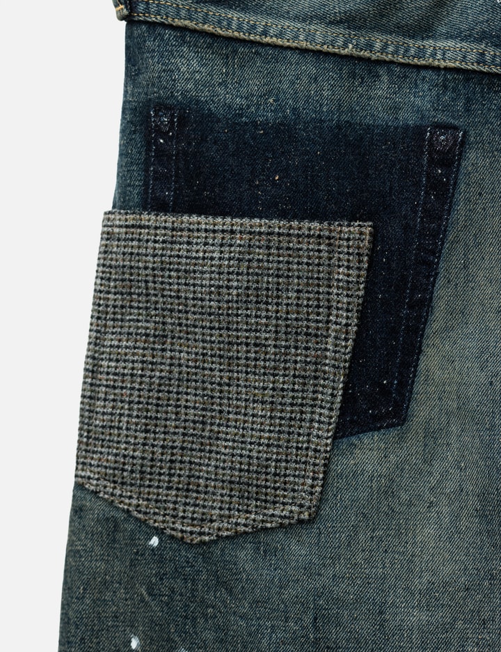 Junya Watanabe Man Junya Watanabe Man X New Manual Customize Denim Pants
