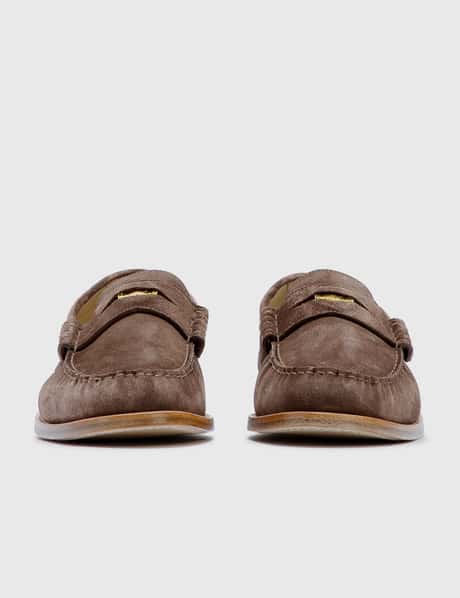 Rhude - Suede Penny Loafer | HBX