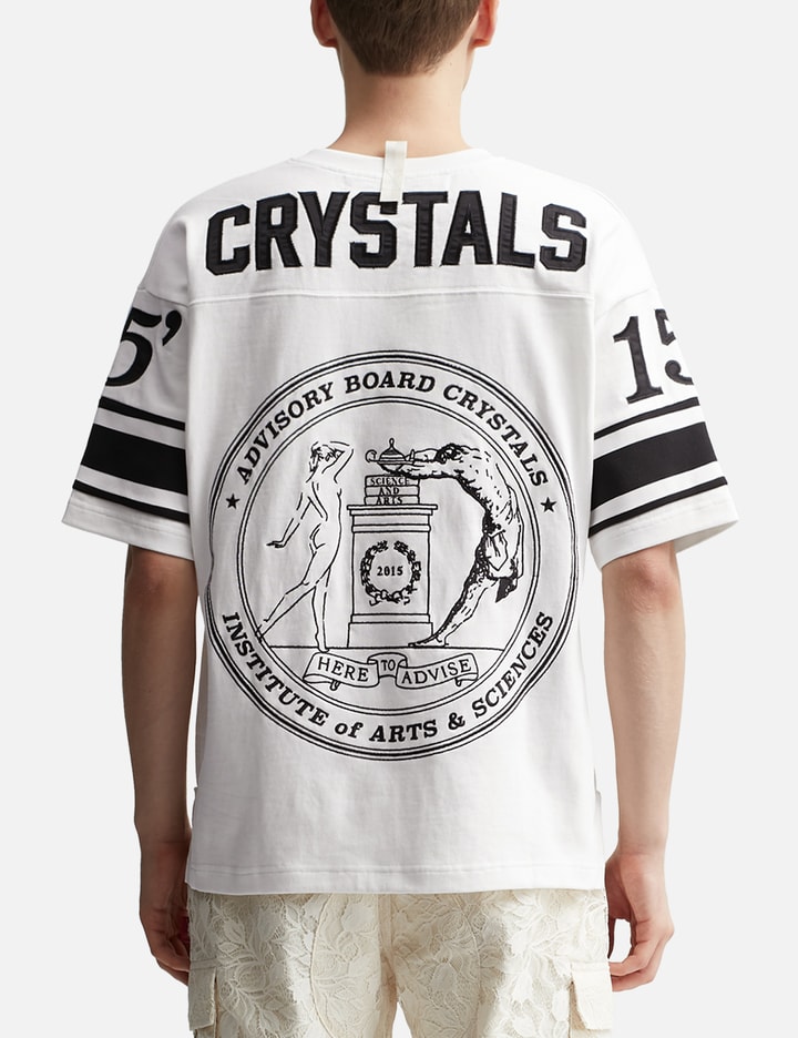 Shop Advisory Board Crystals Logical Extreme Rugby Shirt In White