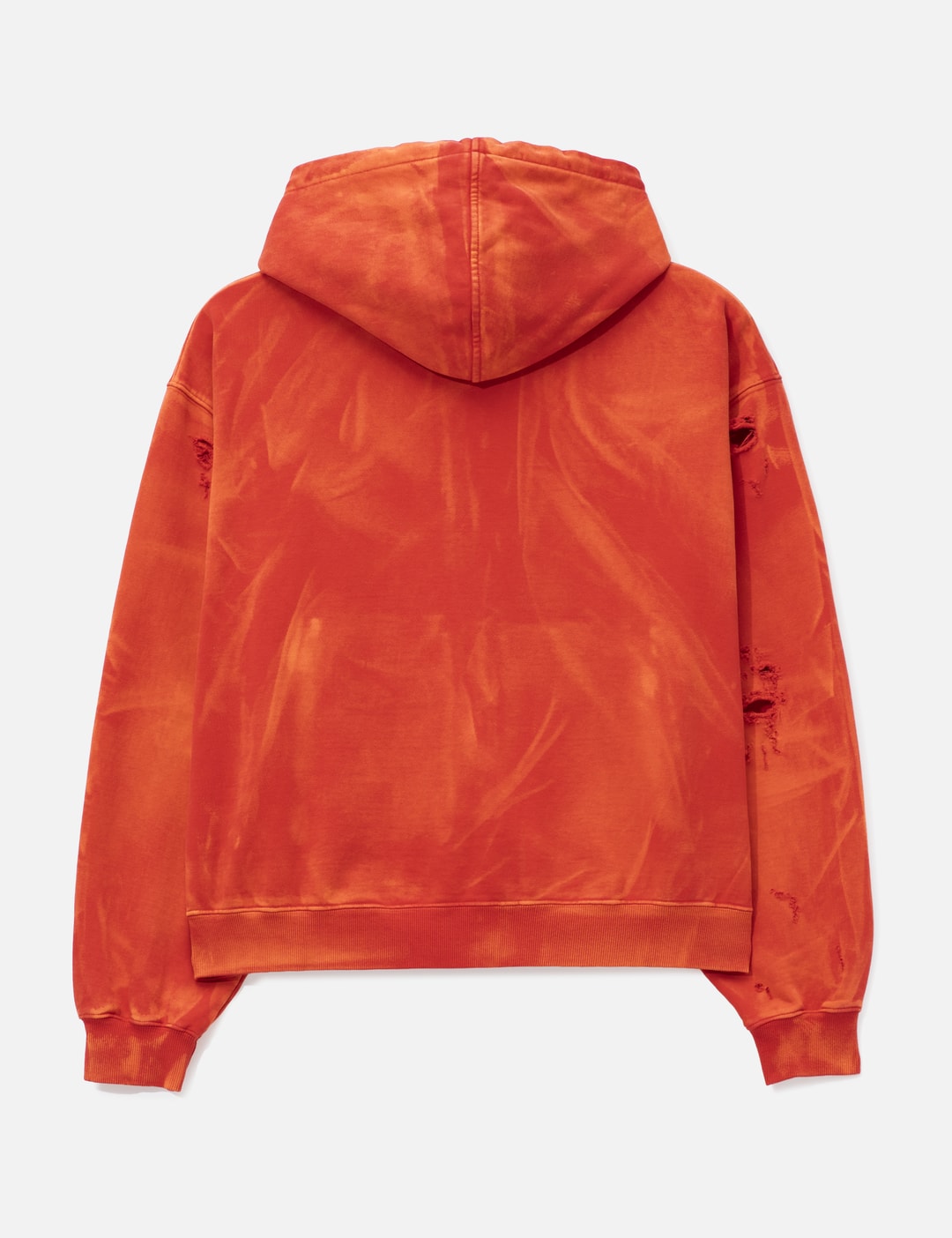 Two Tone Washed Zip-Up Hoodie view 9