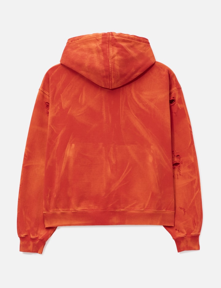 THUG CLUB Two Tone Washed Zip-Up Hoodie