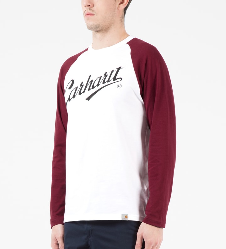 White/Alabama L/S League T-Shirt Placeholder Image