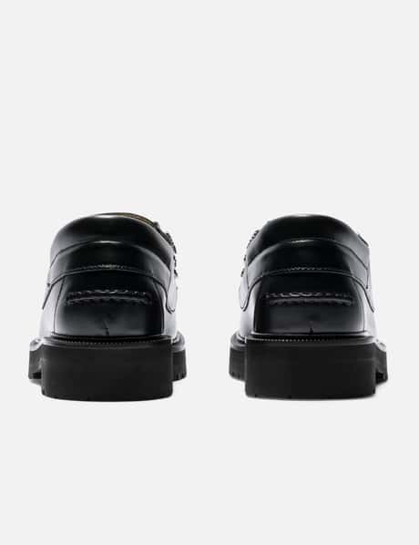 Black Leather Lace Up Shoes view 9
