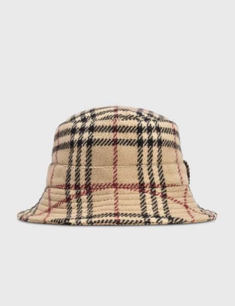 Burberry BURBERRY CHECKED BUCKET HAT