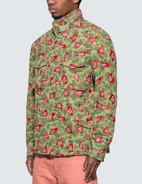 Human Made - Heart Camo Field Jacket | HBX