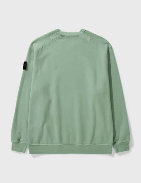 Stone Island Brushed Cotton Sweatshirt HBX - Main Image